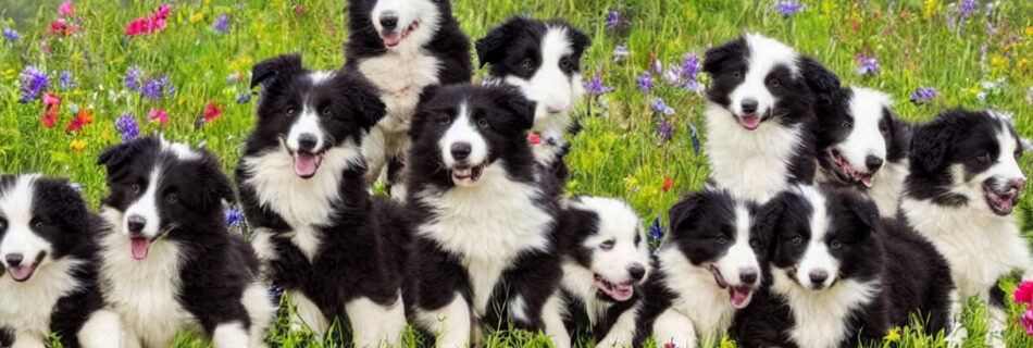 Border Collie-hvalpe: Hvad du skal vide, før du får en