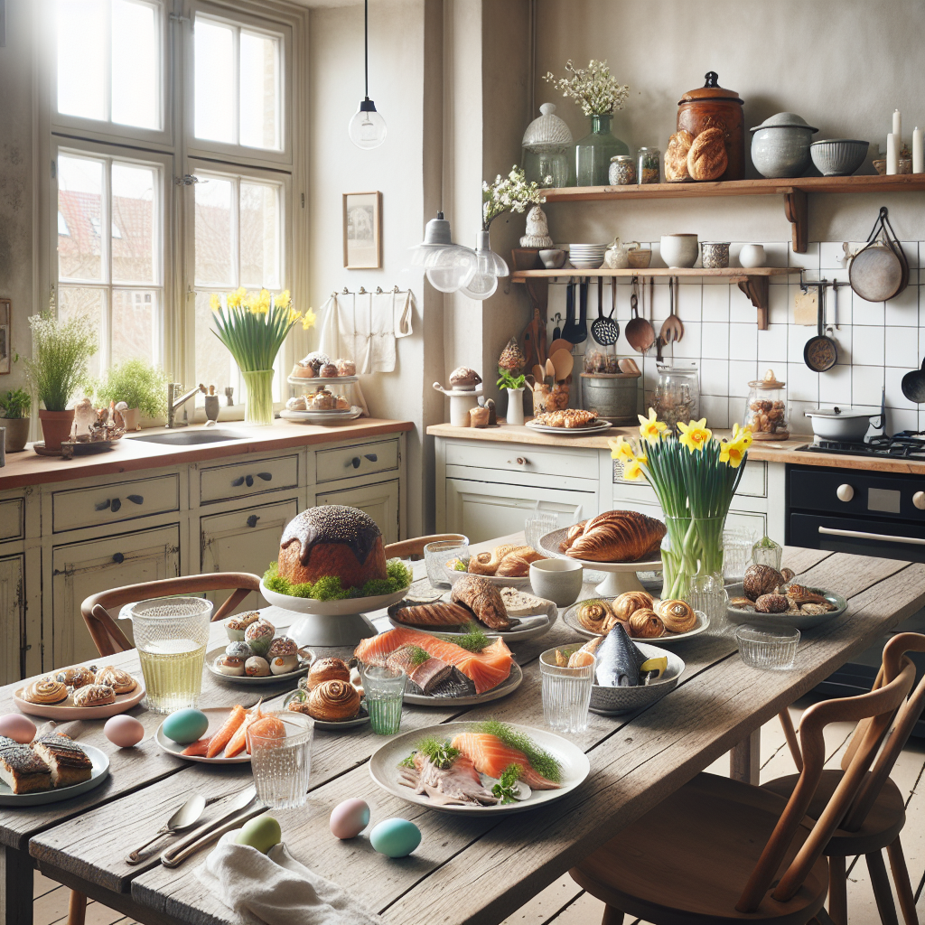 Påske i det danske køkken: Opskrifter og madtraditioner gennem tiden